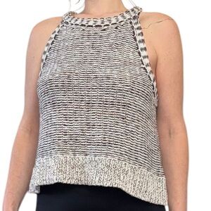NWOT Knit High Neck Top